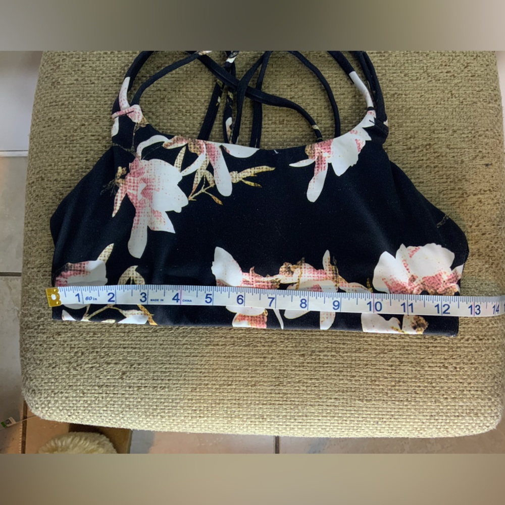 Athleta floral sports bra S - Picture 5 of 6